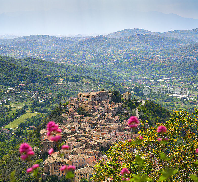 Arpino cityscape，意大利拉齐奥